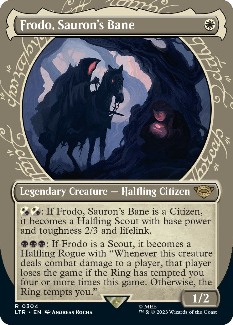 Frodo, Sauron's Bane (Showcase) (304) (Universes Beyond: The Lord of the Rings: Tales of Middle-earth)