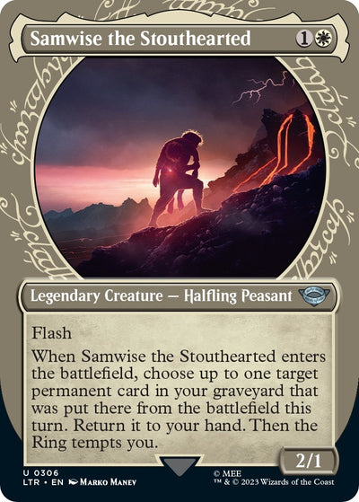 Samwise the Stouthearted (Showcase) (306) (Universes Beyond: The Lord of the Rings: Tales of Middle-earth)