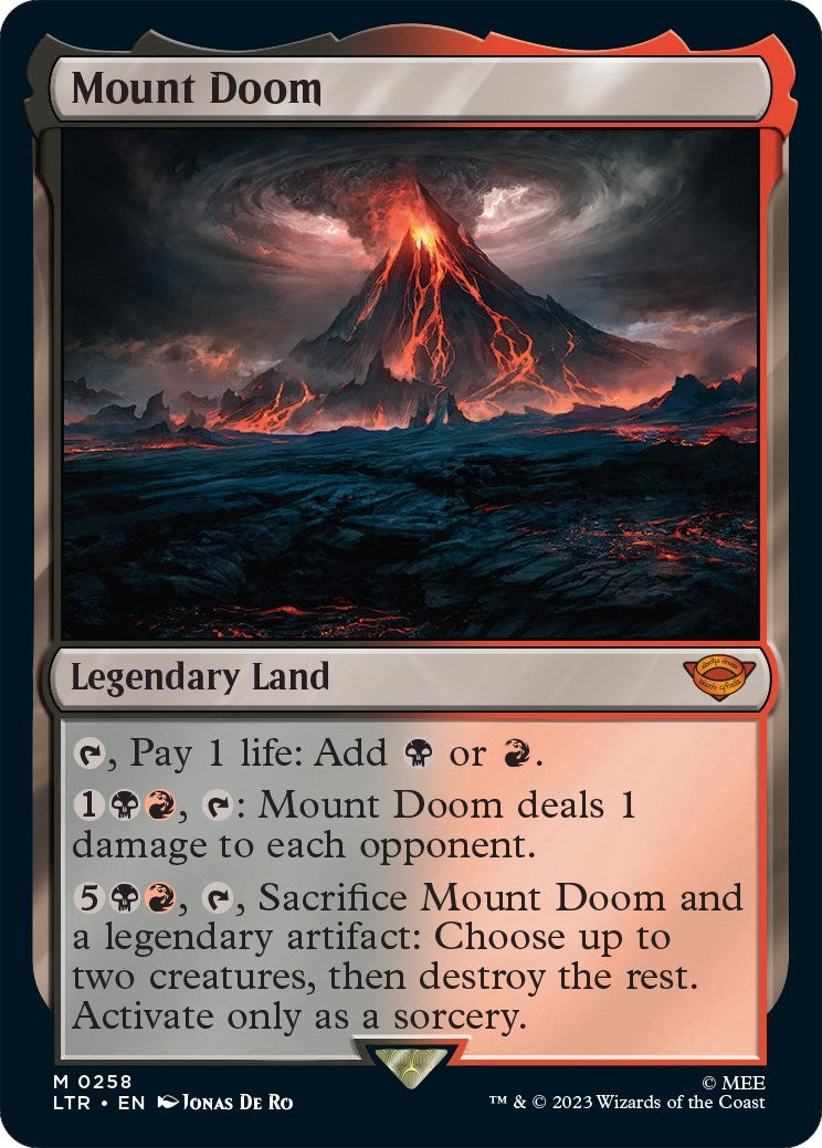 Mount Doom (258) (Universes Beyond: The Lord of the Rings: Tales of Middle-earth)