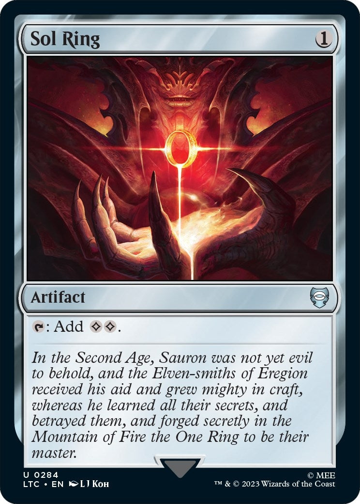 Sol Ring (284) (Commander: The Lord of the Rings: Tales of Middle-earth)