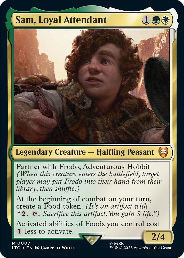 Sam, Loyal Attendant (7) (Commander: The Lord of the Rings: Tales of Middle-earth)