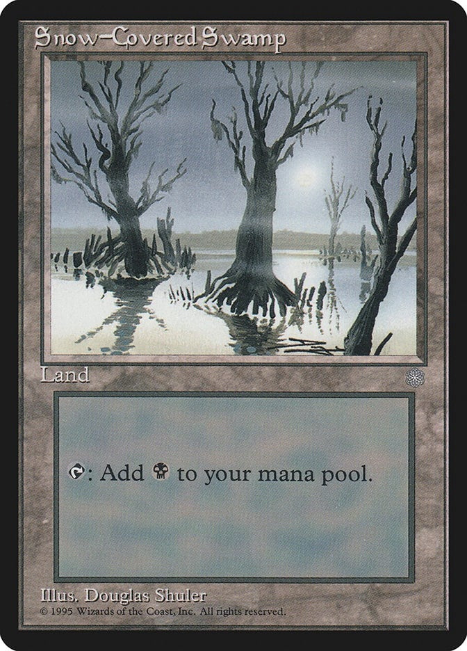 Snow-Covered Swamp (351) (Ice Age)
