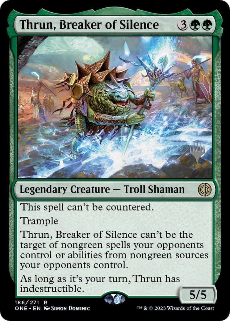 Thrun, Breaker of Silence (186) (Promo Pack: Phyrexia: All Will Be One)