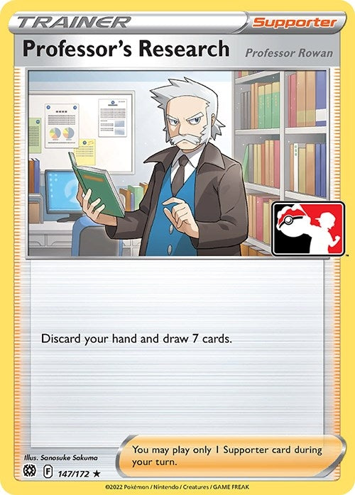 Image for Professor's Research (147/172) (Prize Pack Series Cards) - Pokemon