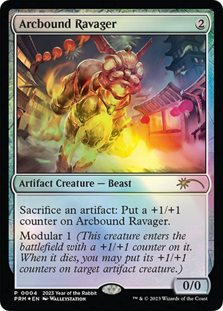 Arcbound Ravager (Year of the Rabbit 2023) (4) (Unique and Miscellaneous Promos)