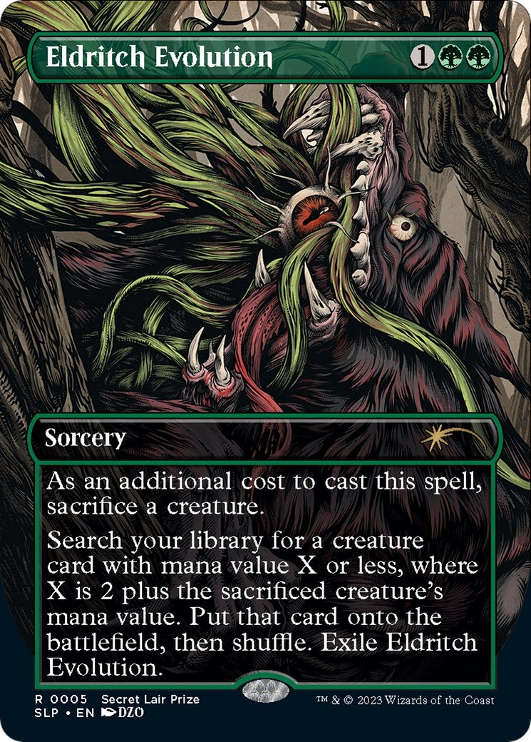 Eldritch Evolution (5) (Secret Lair Showdown)