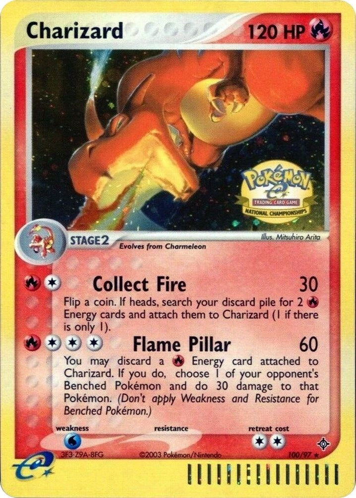 Image for Charizard - 100/97 (National Championships) (100/097) (League & Championship Cards) - Pokemon