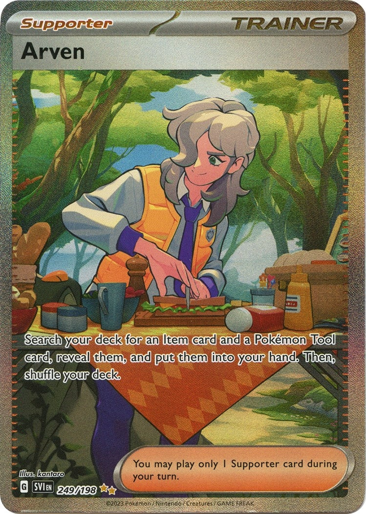 Image for Arven (249/198) (SV01: Scarlet & Violet Base Set) - Pokemon