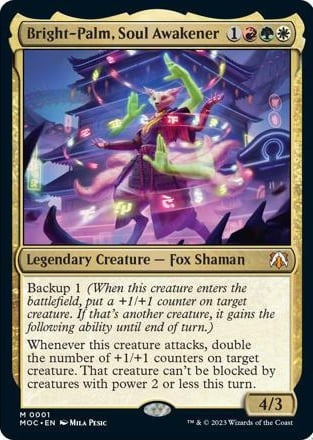 Bright-Palm, Soul Awakener (1) (Commander: March of the Machine)