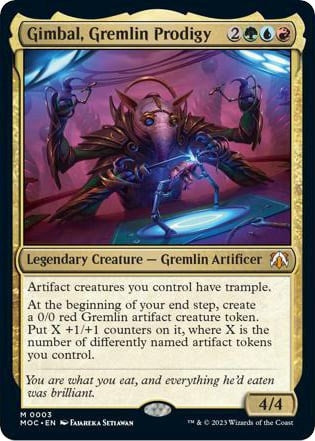 Gimbal, Gremlin Prodigy (3) (Commander: March of the Machine)