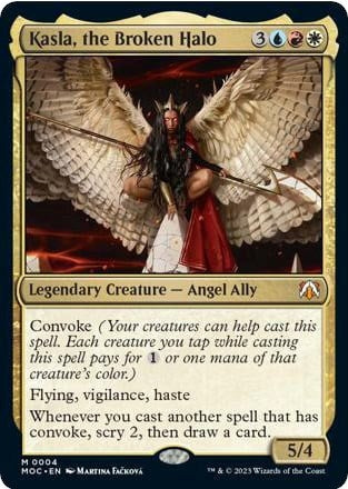 Kasla, the Broken Halo (4) (Commander: March of the Machine)