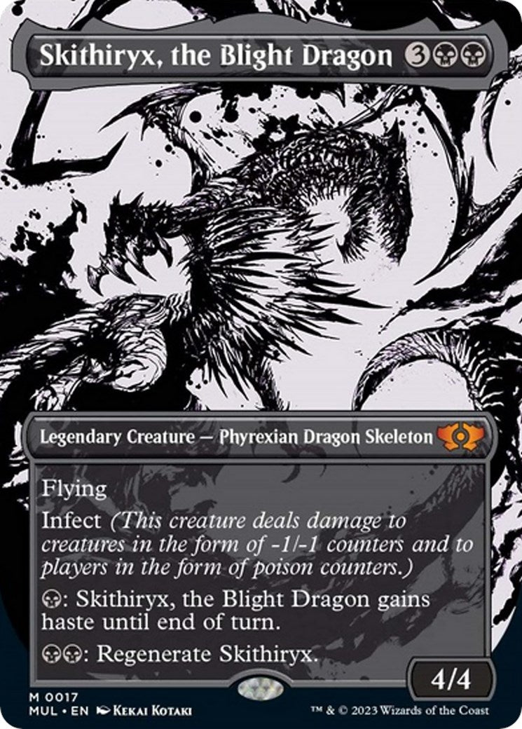 Skithiryx, the Blight Dragon (17) (March of the Machine: Multiverse Legends)