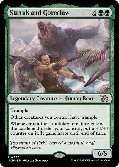 Surrak and Goreclaw (337) (March of the Machine)