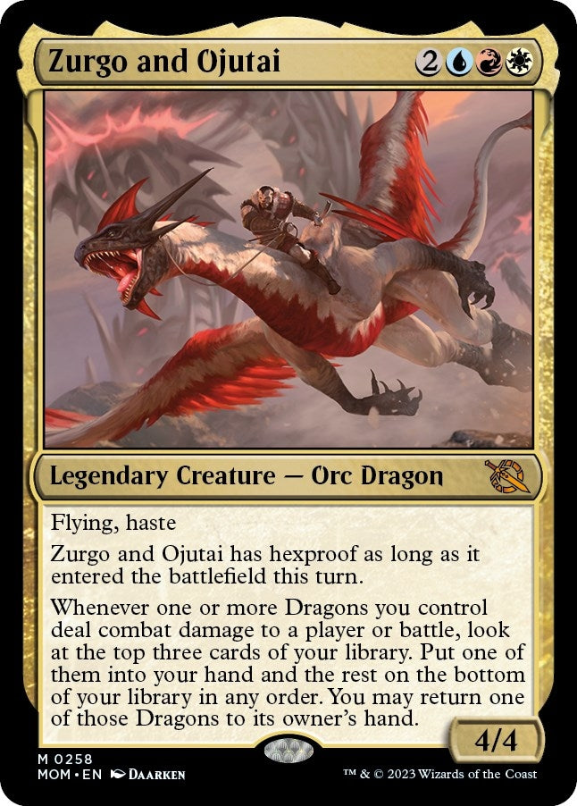 Image for Zurgo and Ojutai (258) - Magic: The Gathering