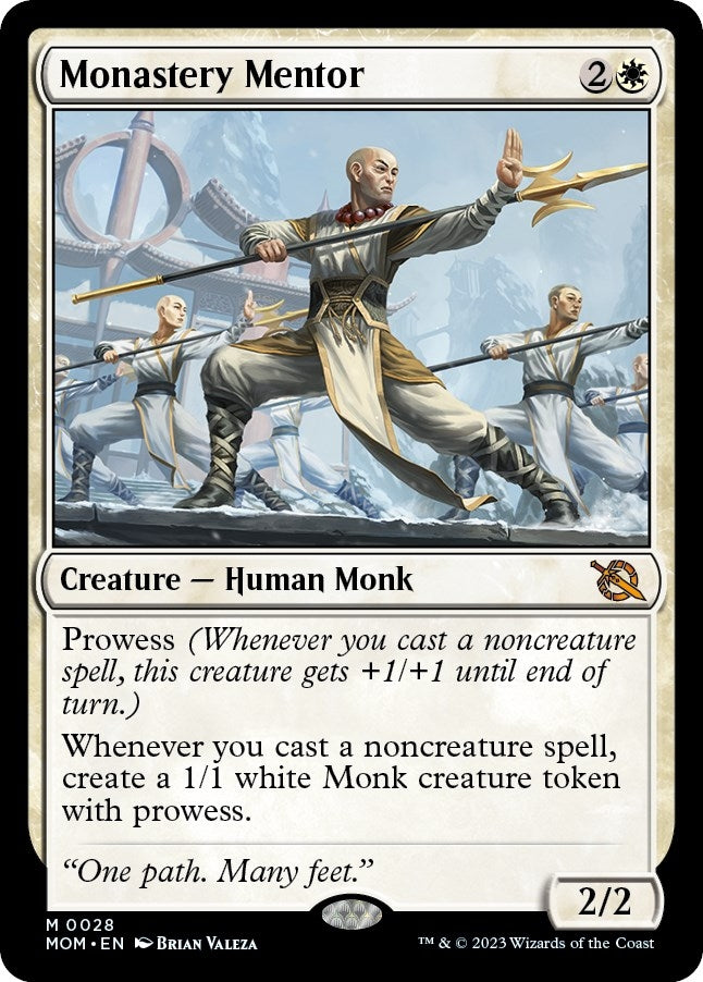 Monastery Mentor (28) (March of the Machine)