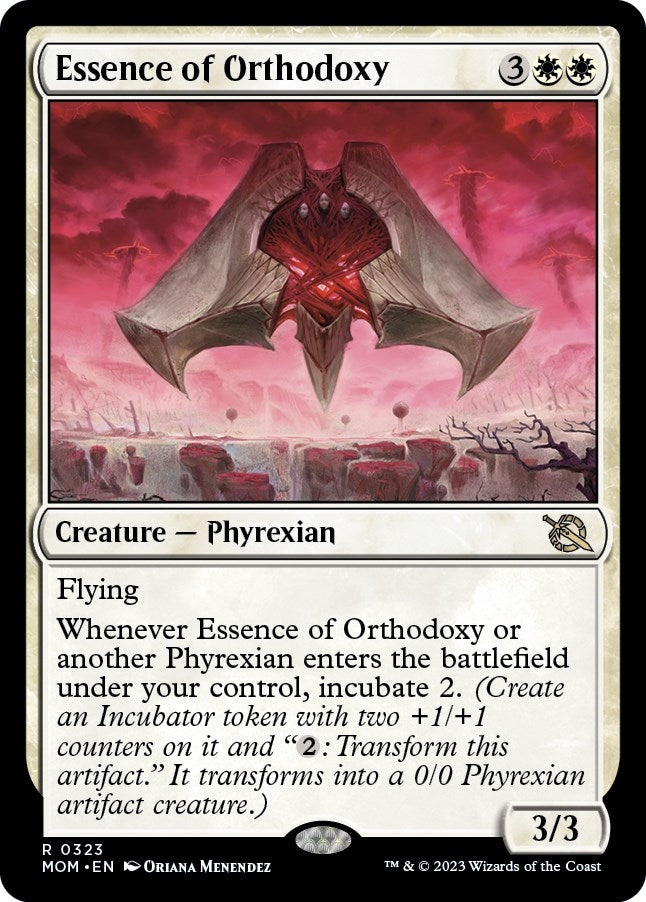 Essence of Orthodoxy (323) (March of the Machine)