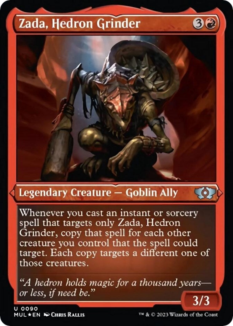 Zada, Hedron Grinder (Foil Etched) (90)