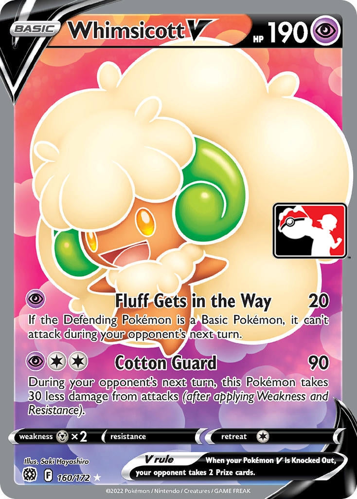 Image for Whimsicott V (064/172) (Prize Pack Series Cards) - Pokemon