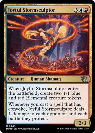 Joyful Stormsculptor (243) (March of the Machine) (MOM)