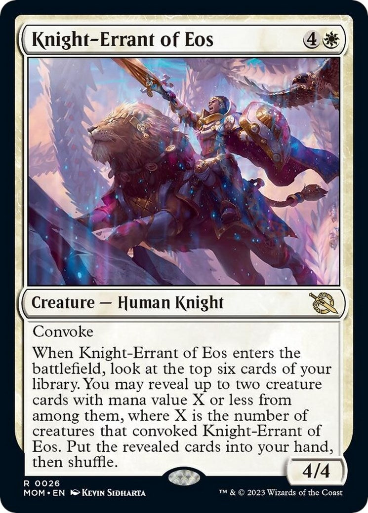 Knight-Errant of Eos (26) (March of the Machine)