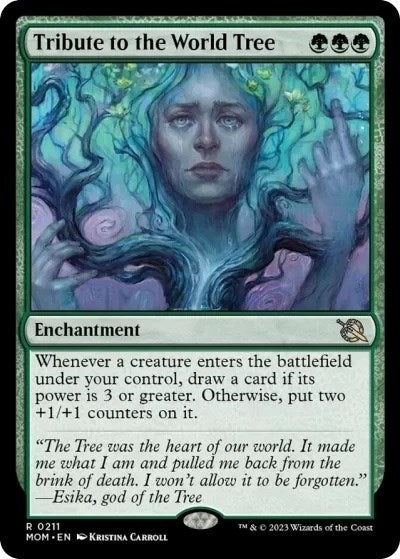 Image for Tribute to the World Tree (211) - Magic: The Gathering