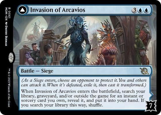 Invasion of Arcavios (61) (March of the Machine) (MOM)