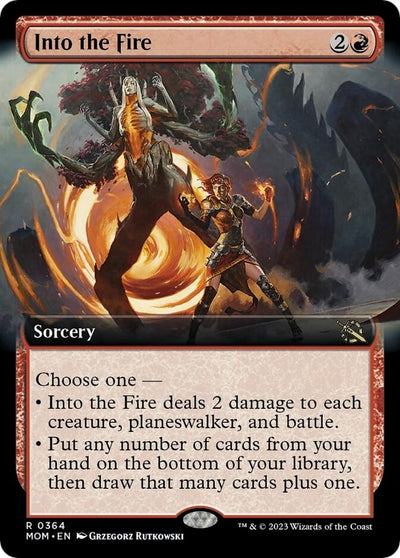 Into the Fire (Extended Art) (364) (March of the Machine)