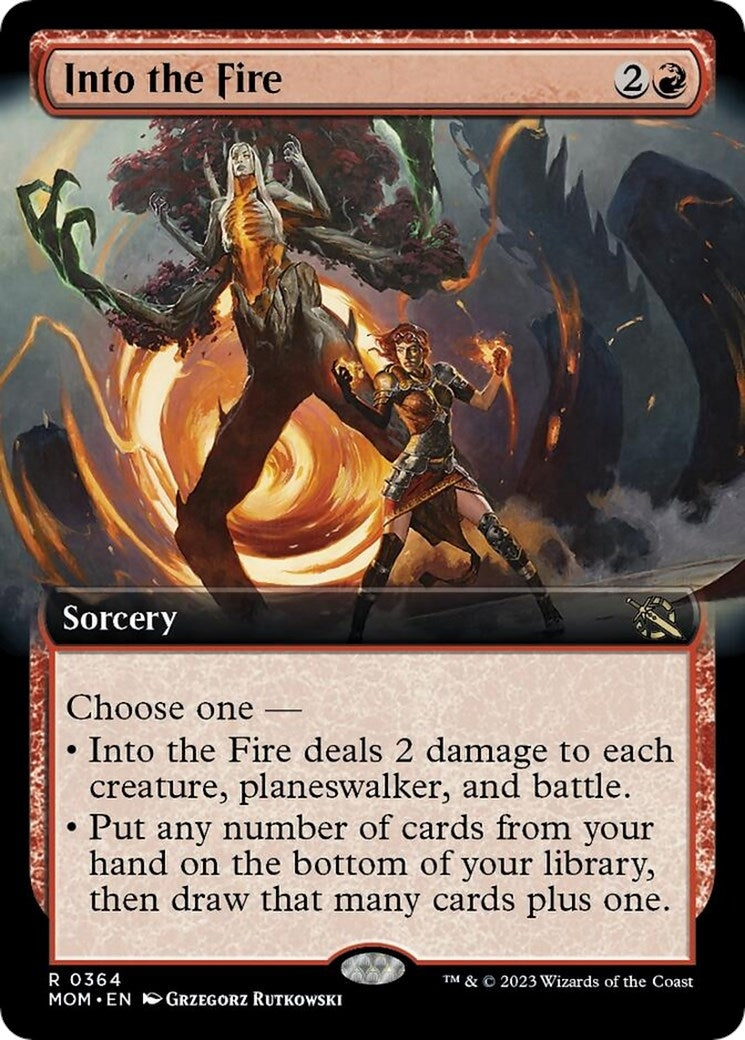 Into the Fire (Extended Art) (364) (March of the Machine)