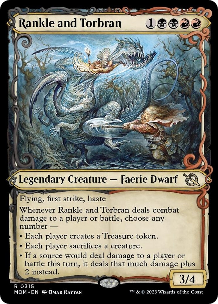 Rankle and Torbran (Showcase) (315) (March of the Machine)