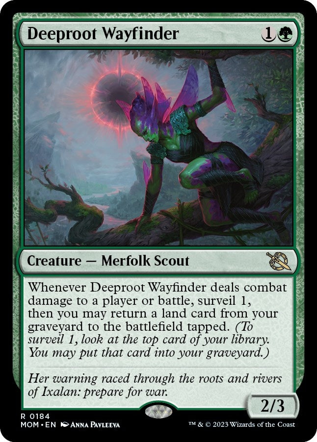 Deeproot Wayfinder (184) (March of the Machine)