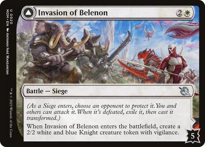 Invasion of Belenon (20) (March of the Machine) (MOM)