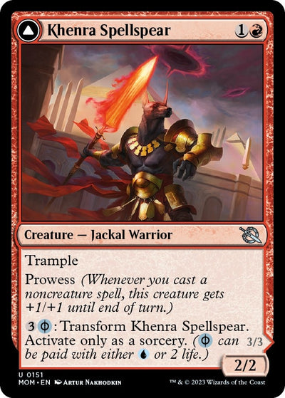 Khenra Spellspear (151) (March of the Machine) (MOM)