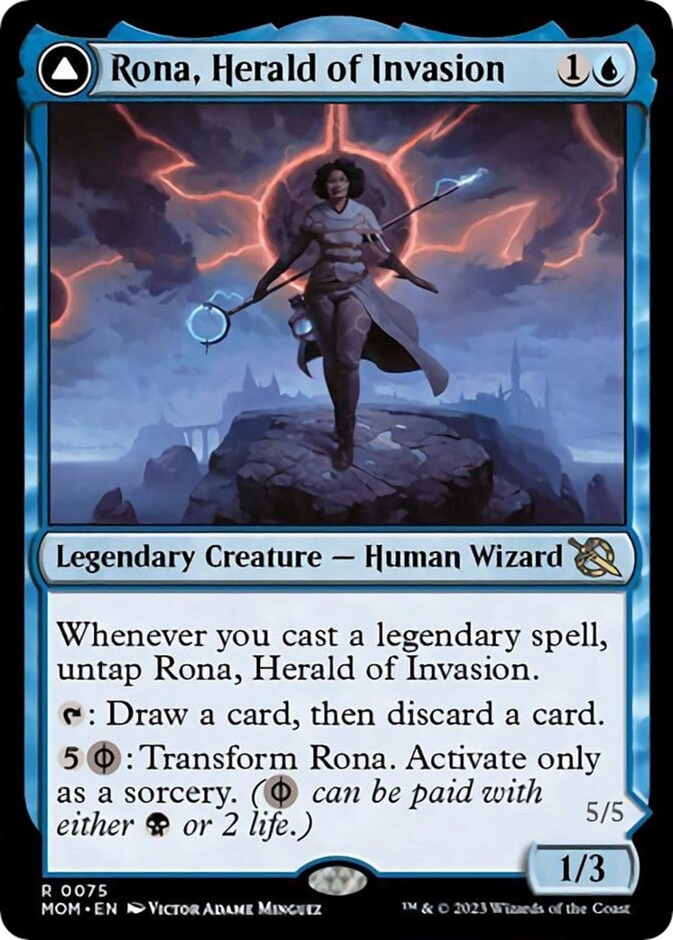 Rona, Herald of Invasion (75) (March of the Machine)