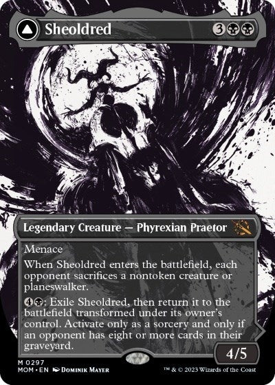 Sheoldred (Showcase) (297) (March of the Machine)
