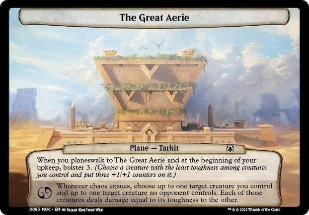 The Great Aerie (53) (Planechase: March of the Machine)