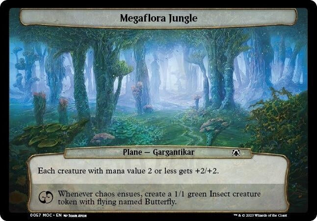 Megaflora Jungle (57) (Planechase: March of the Machine)