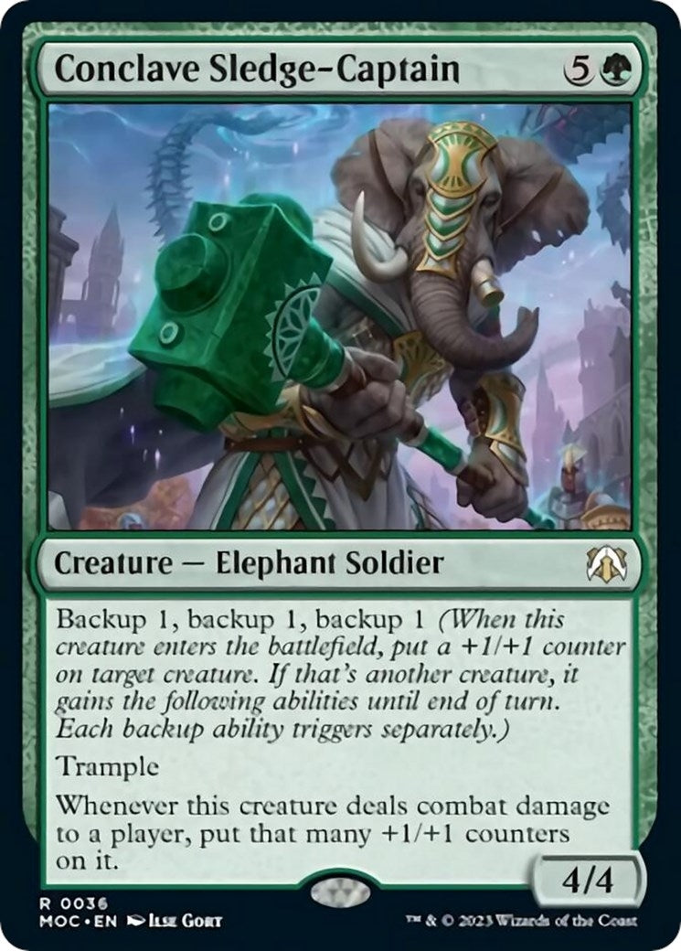 Conclave Sledge-Captain (36) (Commander: March of the Machine)