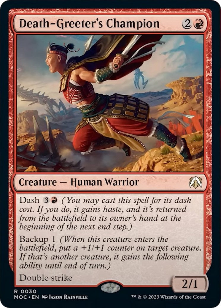 Death-Greeter's Champion (30) (Commander: March of the Machine)