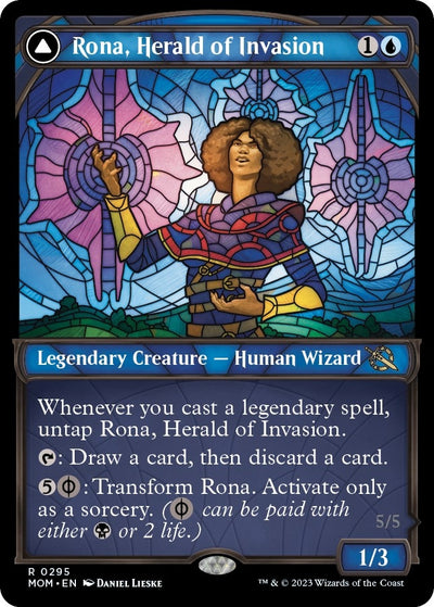 Rona, Herald of Invasion (Showcase) (295) (March of the Machine)
