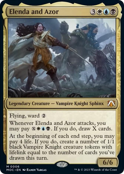 Elenda and Azor (6) (Commander: March of the Machine)