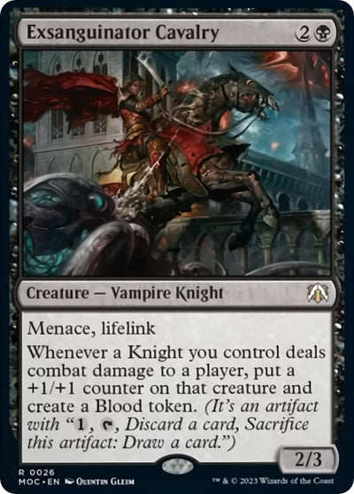 Exsanguinator Cavalry (26) (Commander: March of the Machine)