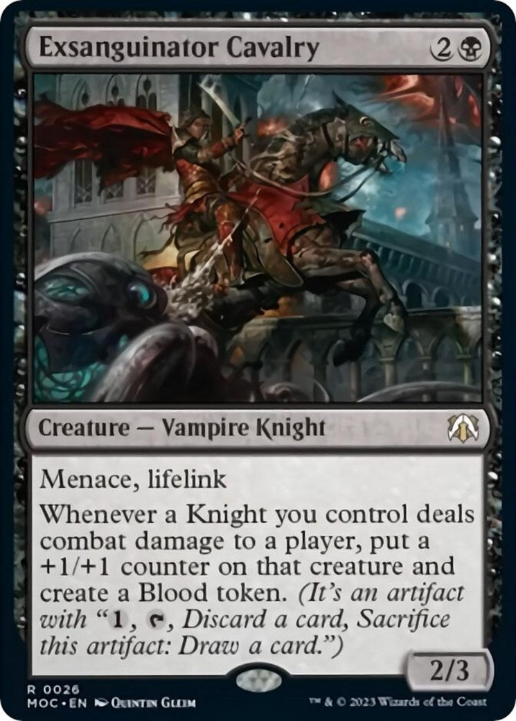 Exsanguinator Cavalry (26) (Commander: March of the Machine)