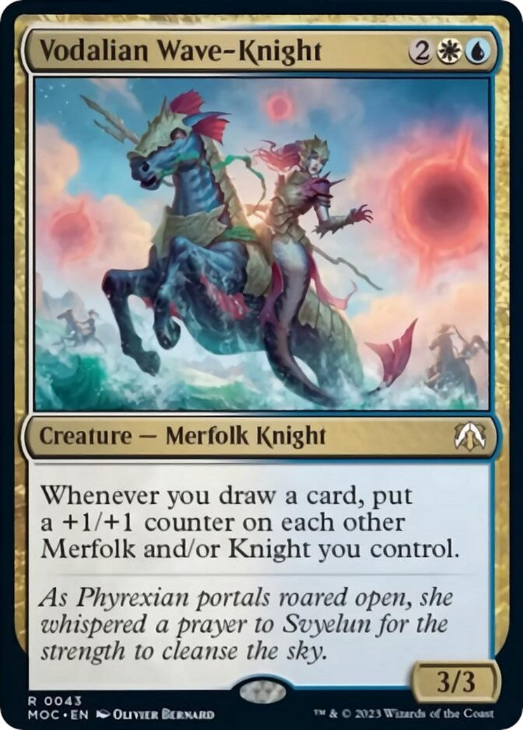 Vodalian Wave-Knight (43) (Commander: March of the Machine)