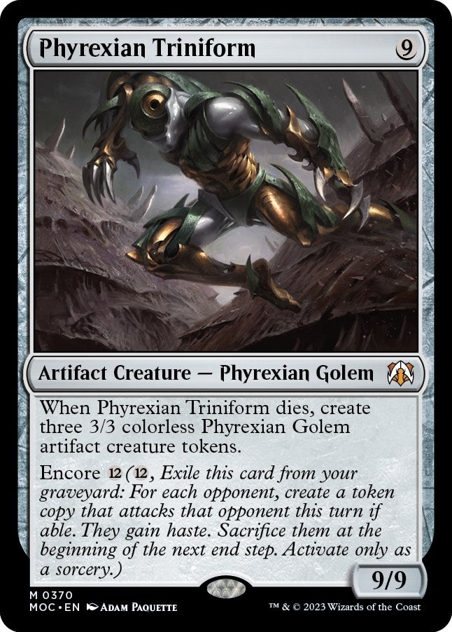 Phyrexian Triniform (370) (Commander: March of the Machine)