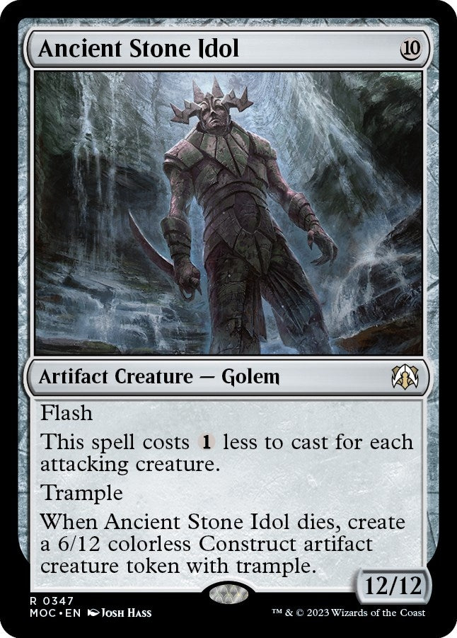 Ancient Stone Idol (347) (Commander: March of the Machine)