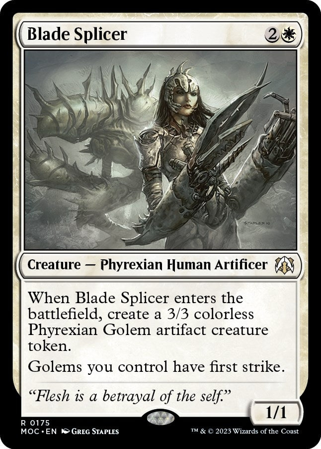 Blade Splicer (175) (Commander: March of the Machine)