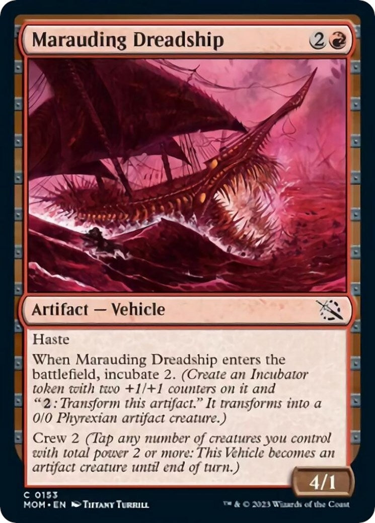 Marauding Dreadship (153) (March of the Machine)