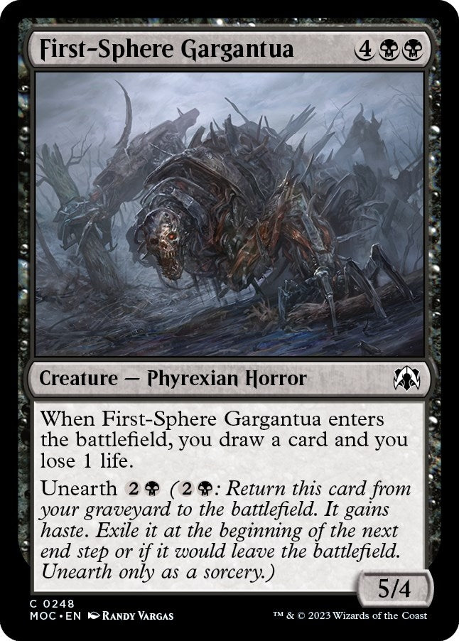 First-Sphere Gargantua (248) (Commander: March of the Machine)