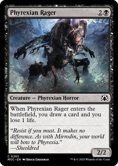 Phyrexian Rager (265) (Commander: March of the Machine)