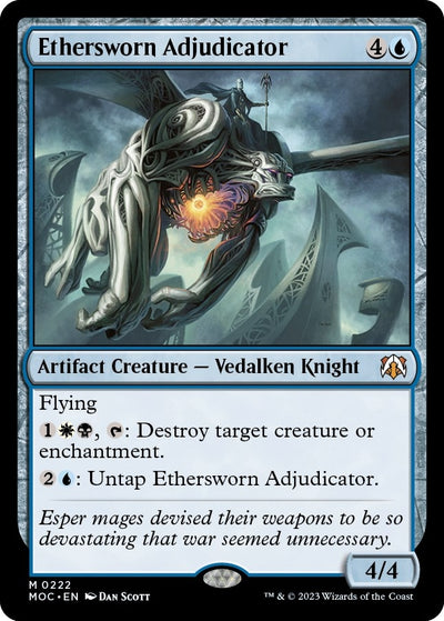 Ethersworn Adjudicator (222) (Commander: March of the Machine)